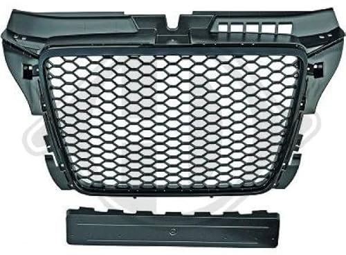 DIEDERICHS 1032640 Rejilla delantera negro