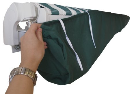 2m Awning Rain Cover - Plain Green