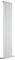 Milano Alpha - White Vertical Single Flat Panel Radiator - 1780mm x 420mm