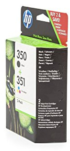 Multipack von HP f?r Photosmart C 4385 ( 2x Patronen, Color + Black) C4385 Tintenpatronen