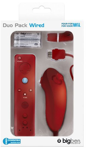 bigben interactive Wii - Controller Duo Pack Red Limited Edition
