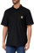 Carhartt Men's Loose Fit Midweight Short-Sleeve Pocket Polo, Black, XL