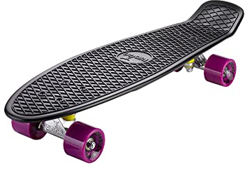 Ridge PB-27-Black-Purple Skateboard, Black/Purple, 69 cm