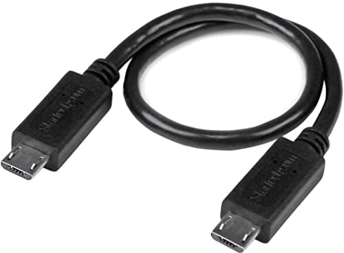 Startech.Com 8In Micro Usb To Micro B M To M Cable