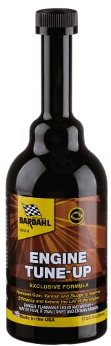 Bardahl - Additivo Engine Tune Up, Pulizia del Propulsore, Rimuove Gomme, Vernice e Fango, Migliora l'Efficienza e Prolunga la Vita del Motore, 355ml