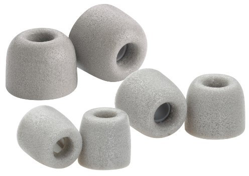 Comply T-500 Isolation Earphone Tips - (S/M/L) Platinum