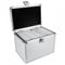 Nierle DJ case Suitable for 120 CD/DVD/Blu-ray, ABS, Silver