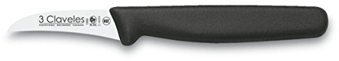 3Claveles 1202 - Cuchillo mondador, 6 cm, 2,5 pulgadas