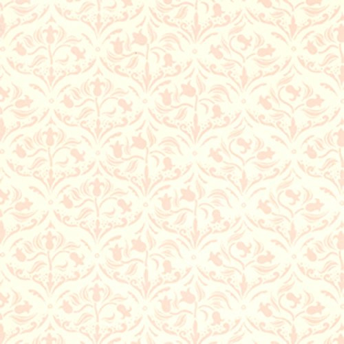 Melody Jane Dolls House Art Nouveau Pink Arabesque Tulip Miniature Print 1:12 Wallpaper