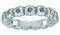 PANDORA Damen-Ring Silber 190829CZK-53
