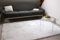 floor factory Exklusiver Hochflor Shaggy Teppich Satin weiß 160x230 cm - edler, seidig glänzender Teppich