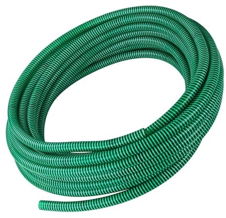 STABILO Sanitaer Spiralschlauch 1 1/2 Zoll 40 mm 25m PVC Schlauch Saugschlauch Teichschlauch Druckschlauch Spiralsaugschlauch