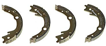 Brembo S83551 Bremsbacken für Handbremsen, Anzahl 4 | Kompatibel mit: TOYOTA AVENSIS, AVENSIS Kombi, AVENSIS Stufenheck, CELICA Coupe, COROLLA, COROLLA Kombi, COROLLA Stufenheck