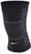 Nike Advantage - Rodillera de punto (talla L), color negro, gris y blanco