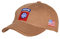 US Army Baseball Cap 101st Airborne Division Parachute Infantry Paratrooper (Coyote)