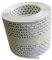 Traufgitter 50 mm weiss/Rolle a 5 lfm