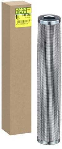 MANN-FILTER, HD 518 Hydraulics | For Off-Highway, Hydraulic Fluid Purity, Highest Filtration Performance, Hydraulic Engine Protection, True OE Engineering