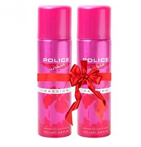 Polizei-Duft, Körperdeodorant, Passion, Spray, für Damen, Vaporisateur, 200 ml, 0, 1