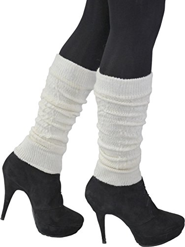 normani Legwarmer Stulpe aus Wolle Farbe Wollweiß