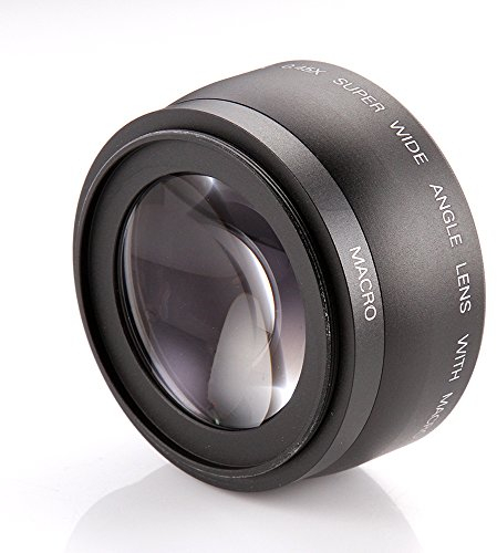 FOTGA 43mm 0.45x Weitwinkel + Macro Conversion Lens Fuer alle Kameras und Camcorder mit 43mm Groe?e Objektiv-Filtergewinde