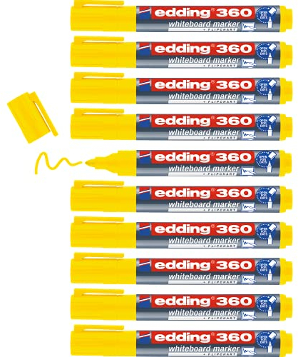 edding-360 Board Marker jellow 10PC 1,5-3 mm / 4-360005