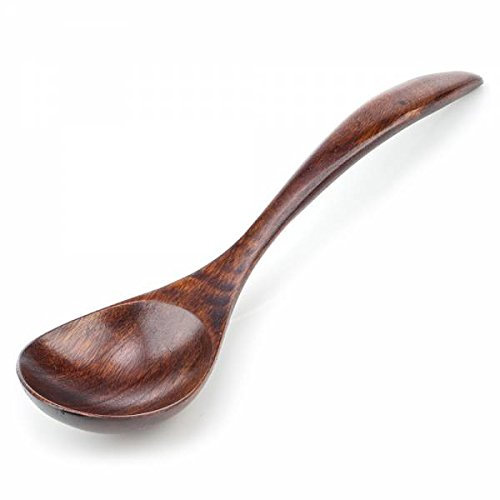 Japanese Wooden Soup Spoon