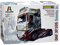 Italeri 3917 DAF Trucks XF 105 Smoky Jr. – 1:24 LKW Modell, Zugmaschine mit Airbrush, 245 mm Langer Showtruck, Modellbau, Bausatz, detailgetreu, Rot,Weiß