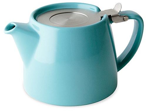 FORLIFE Stump Théière avec couvercle SLS et infuseur, 532 ml, turquoise