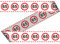 Folat 28465 15m Absperrband Verkehrsschild Geburtstag Zahl 65 Party