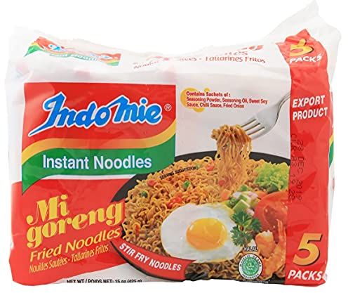 Indomie FRIED NOODLES 100% HALAL Mi Goreng (Pack of 30) by Indofood CBP Sukses Makmur