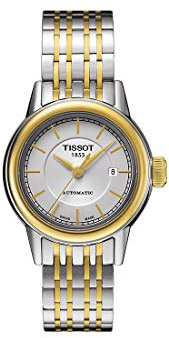 Tissot Damen-Uhren Rund Analog Automatik One Size Edelstahl 86136384