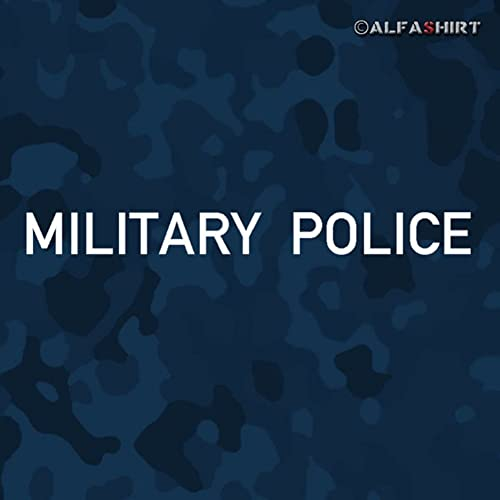 Aufkleber/Sticker Military Police US Army Bundeswehr Militär MP 20x2cm #A444