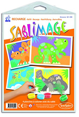 Sentosphère – 895R – Nachfüllpack – SABLIMAGE – Dinosaurier