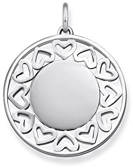 Thomas Sabo Damen-Anhänger Love Bridge Herzen Medaillon 925 Silber - LBPE0013-001-21