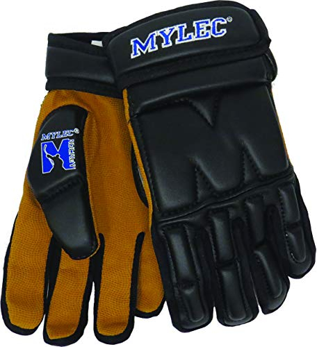 Mylec Elite Street/DEK Hockey Guanti, Uomo, Black