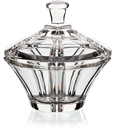 Dose Keksdose Konfektdose Nadine Transparent D 13 cm Kristallglas