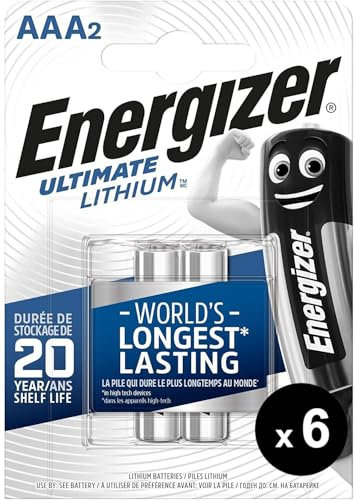 Energizer Batterie Lithium Mikro AAA L92 - 2er Blister