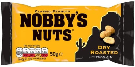 Nobbys Nuts Dry Roast Box of 24
