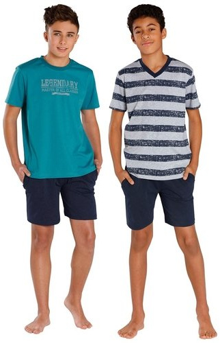 Le Jogger Pyjama, kurz (2 Stck.) Farb-Set