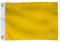 Taylor Made Products Bandera de señal para Barcos, Amarillo, 12 x 18 Pulgadas, construcción de Nailon Duradero, Resistente a la decoloración, Ojales de latón, cabecera de Lona, Solo Bandera -