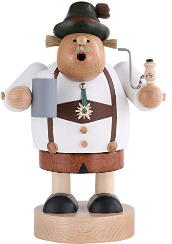 KWO Olbernhau 21550 Räuchermännchen Bayer, 20 cm