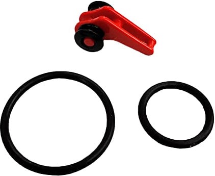 Fuji Adjustable Plastic Hook Keeper Red (5272)