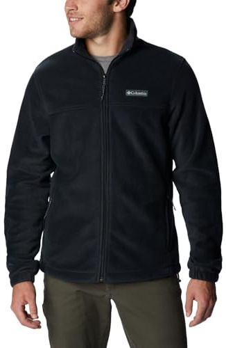 Columbia Men's Steens Mountain 2.0 Full Zip Fleece Jacket, Black, XX-Large