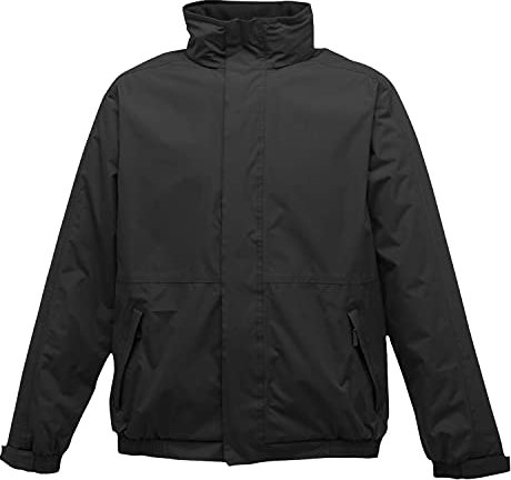 Regatta Dover - Veste Coupe-Vent imperméable - Homme (4XL) (Noir/Gris)