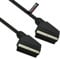 rhinocables Shielded SCART Cable - Gold-Plated 21-Pin Male to Male Lead | RGB AV Connector for VCR, DVD Player, TV, SKY Box, Android Boxes & More | High-Performance Audio Video Transfer (20m)