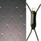 hellum-Lichternetz außen warmweiße Buschbeleuchtung 105 warm-weiße LED 1,05x1,2m für Balkon Hauswand Beleuchtung von Pavillon Garten für Party Weihnachten Hochzeit, 59 lm, für Innen und Außen 565331
