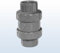 PVC Rückschlagventil mit O-Ring, 2x Klebemuffe, 32 mm