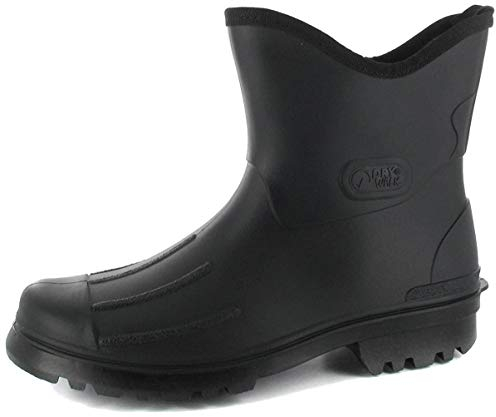 Bockstiegel Herren Große Stiefel Big Schuhe, Schwarz, 48 EU