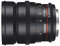 Samyang F1312809101 - Objetivo para vídeo VDSLR para Micro Cuatro Tercios (Distancia Focal Fija 24mm, Apertura T1.5-22 ED AS IF UMC II, diámetro Filtro: 77mm), Negro