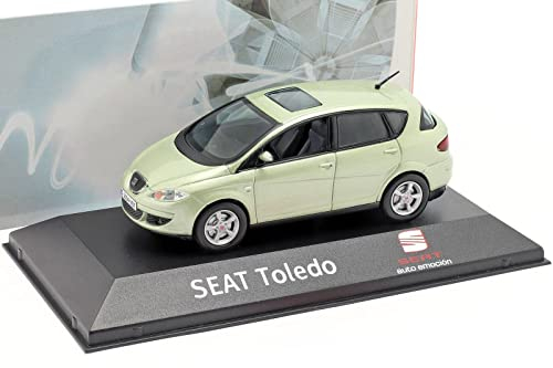 Seat Toledo, metallic-hellgrün, Modellauto, Fertigmodell, Seat 1:43